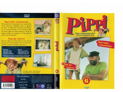 Pippi Långstrump 6  DVD